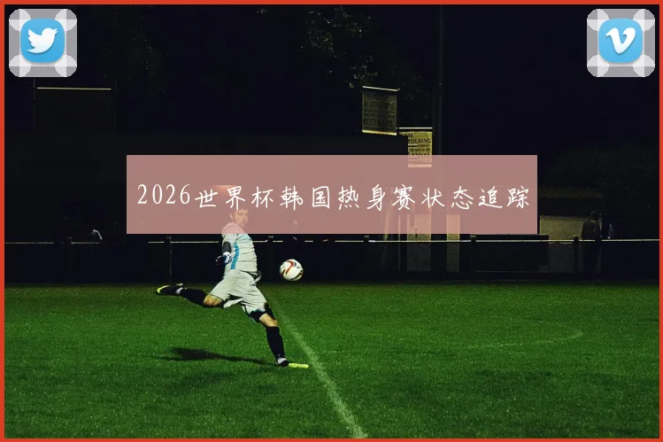 2026世界杯韩国热身赛状态追踪